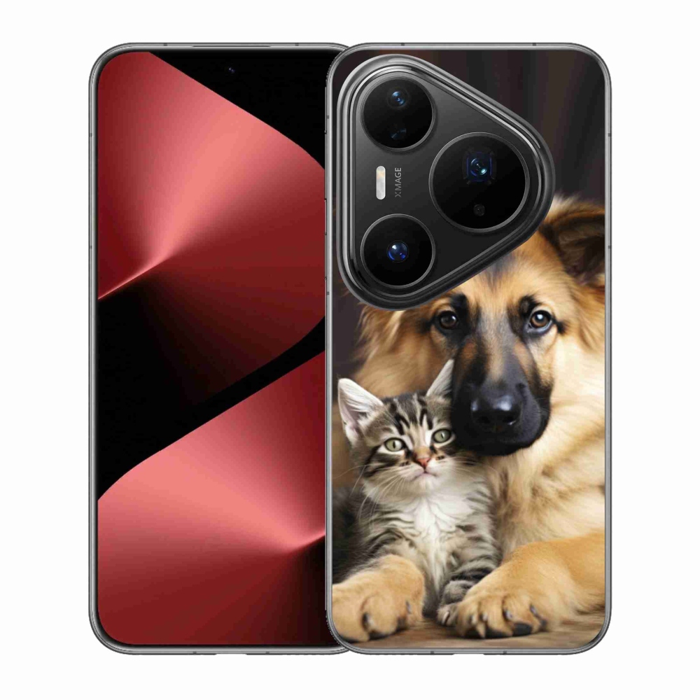Gél borítás mmCase a Huawei Pura 80 Pro számára - állatbarátság