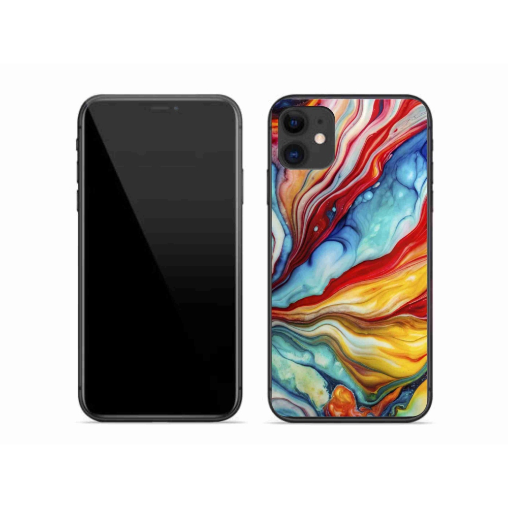 mmCase gél tok az iPhone 11-hez – absztrakt motívum 58