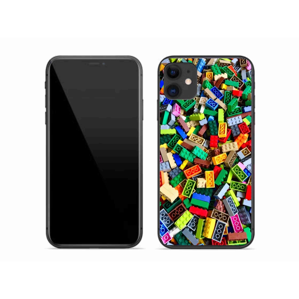 mmCase gél tok az iPhone 11-hez – színes építőelemek
