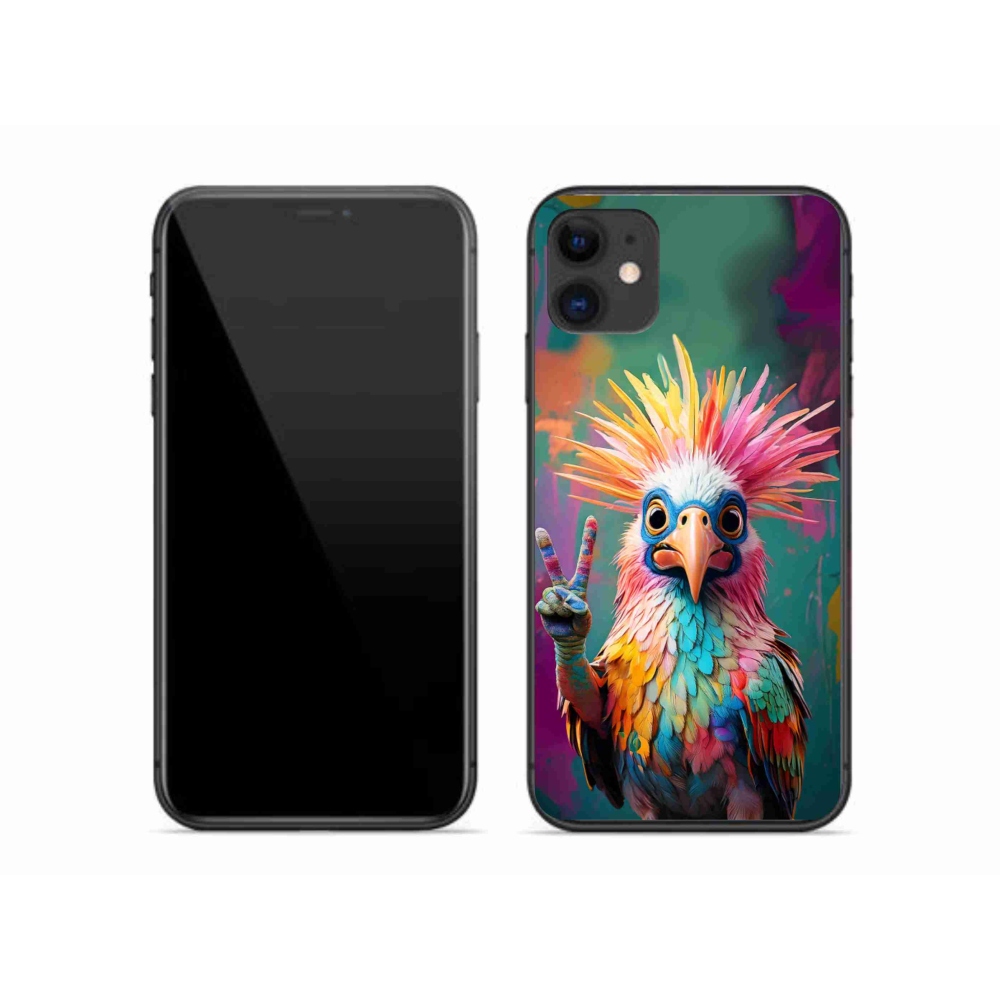 mmCase gél tok az iPhone 11-hez – színes lázadó