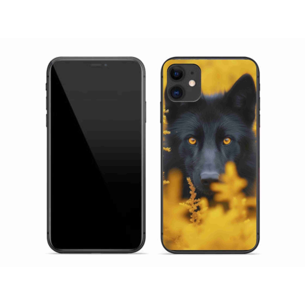 mmCase gél tok az iPhone 11-hez – fekete farkas 2