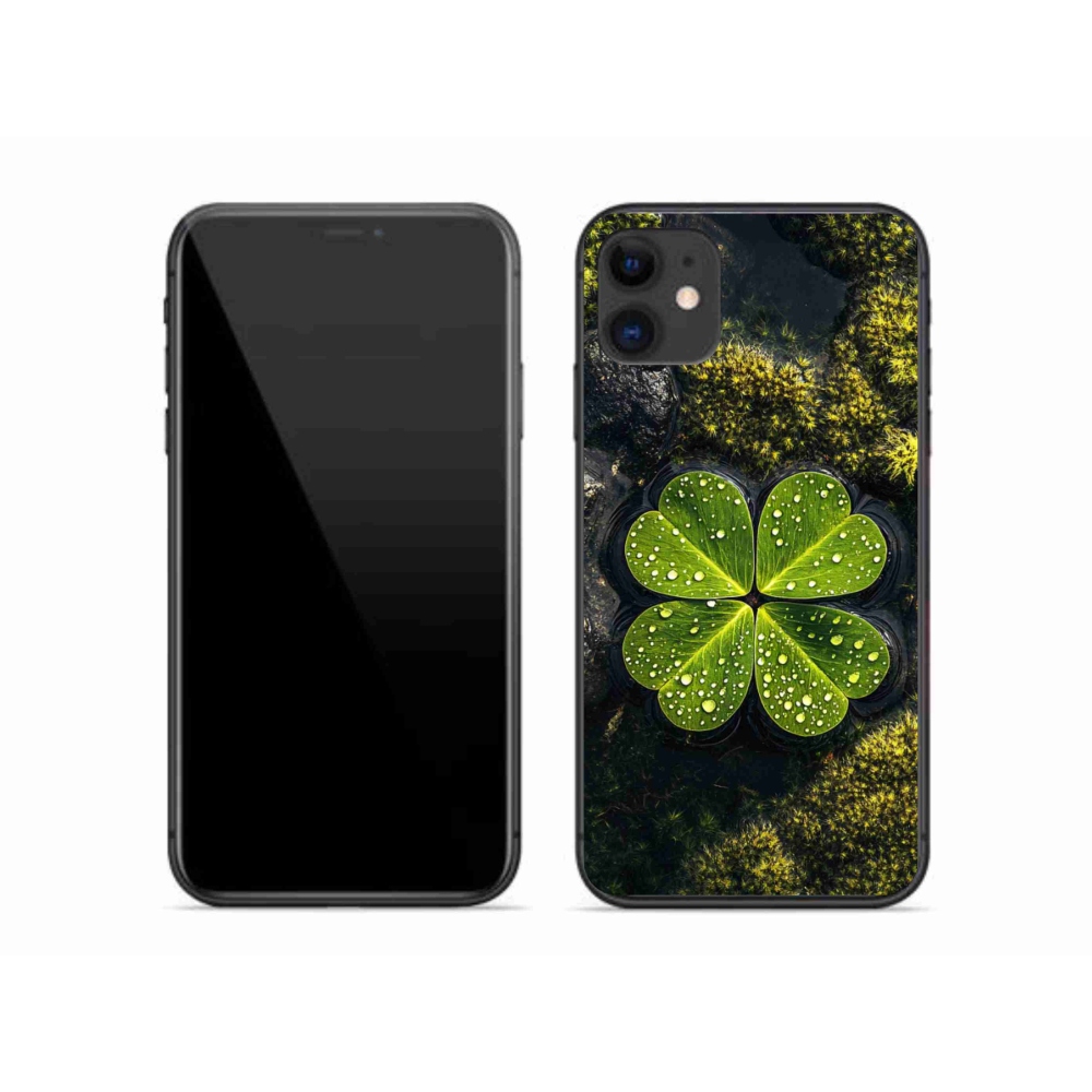 mmCase gél tok az iPhone 11-hez – négylevelű lóhere