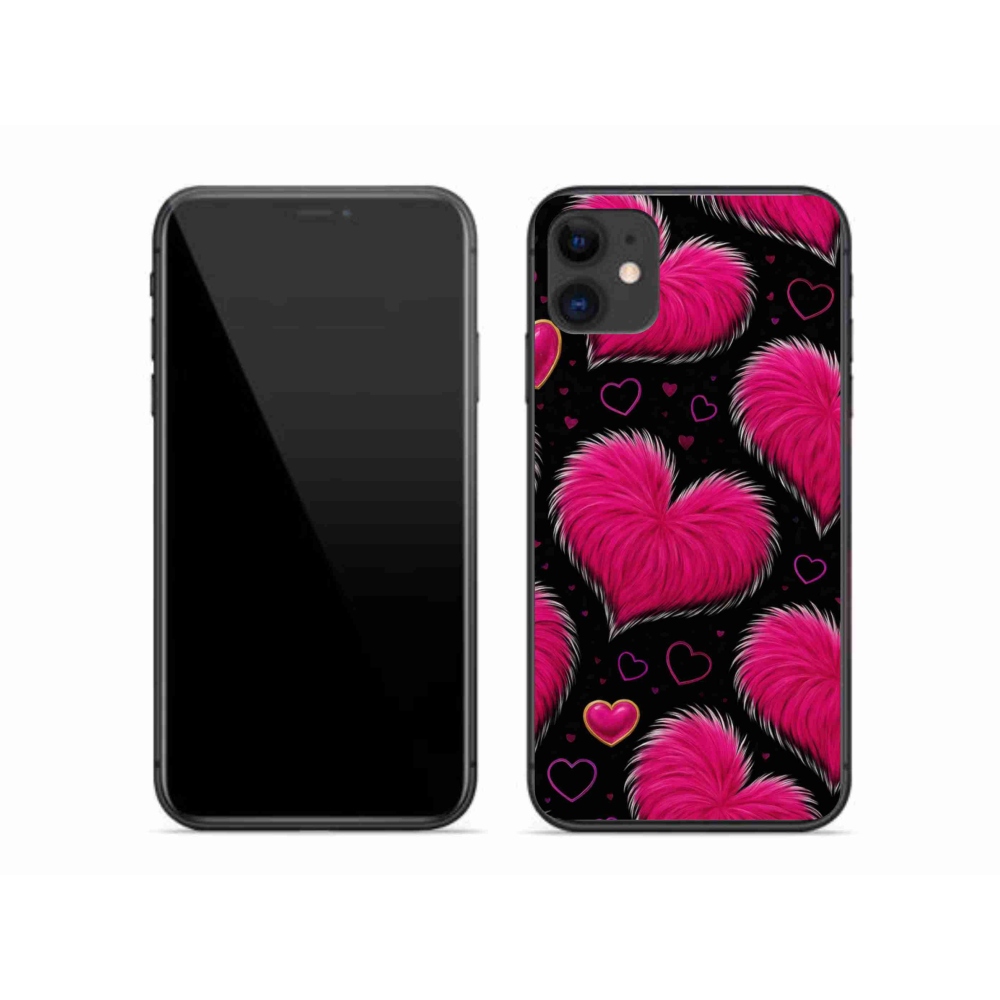 mmCase gél tok az iPhone 11-hez – puha szívek