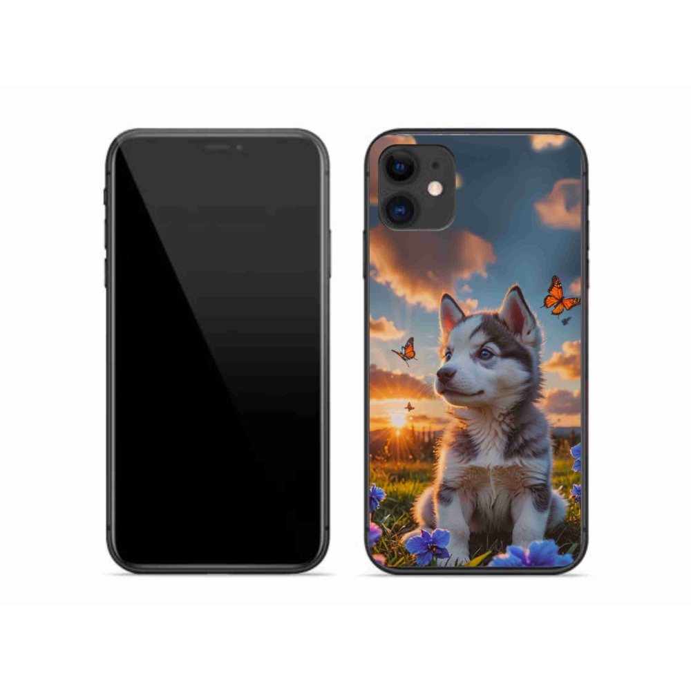 mmCase gél tok az iPhone 11-hez – husky naplementekor