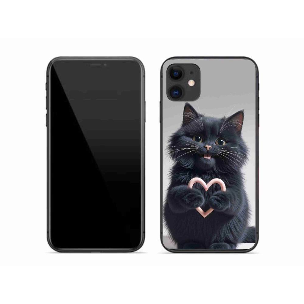 mmCase gél tok az iPhone 11-hez – Macska szerelem 3