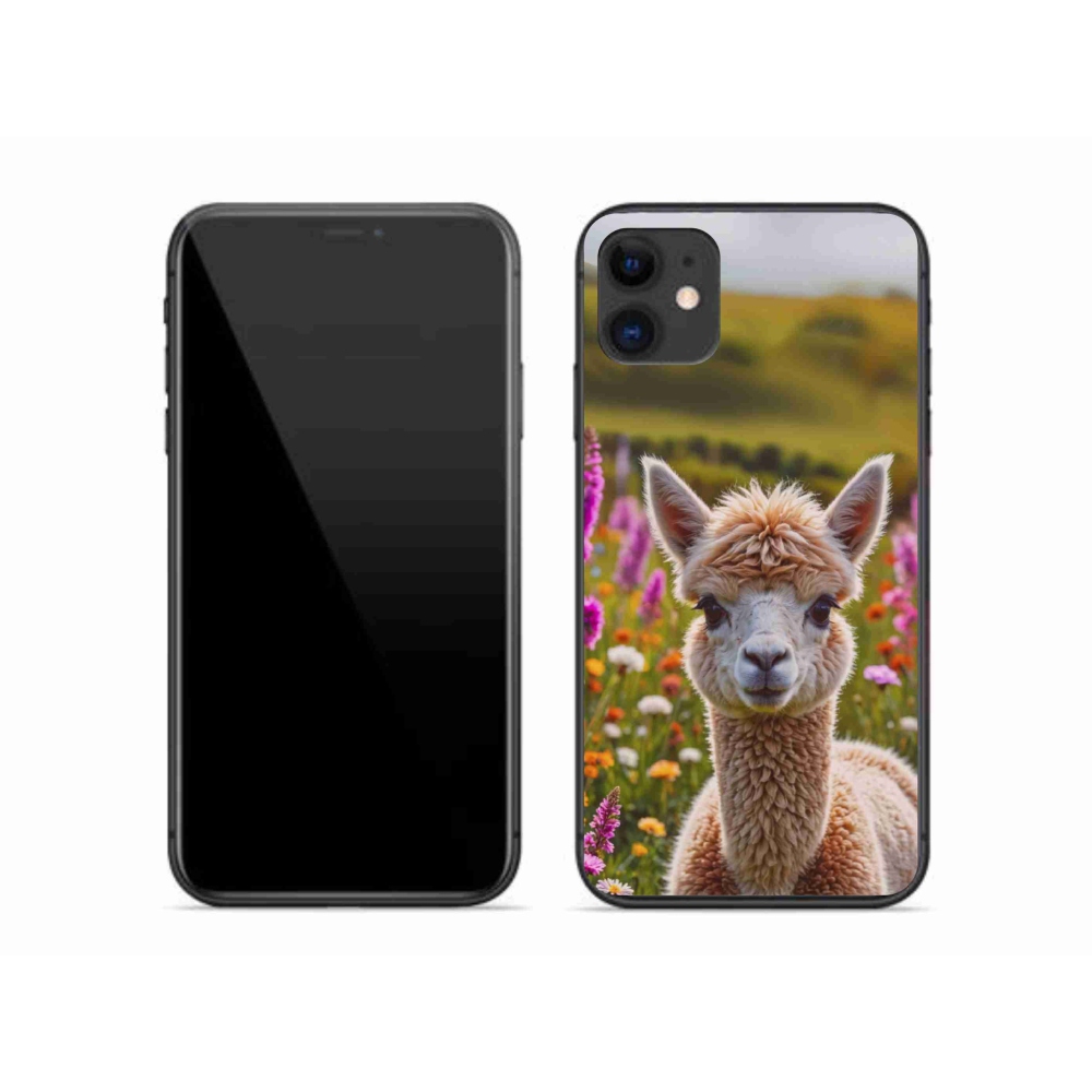 mmCase gél tok az iPhone 11-hez – láma a réten