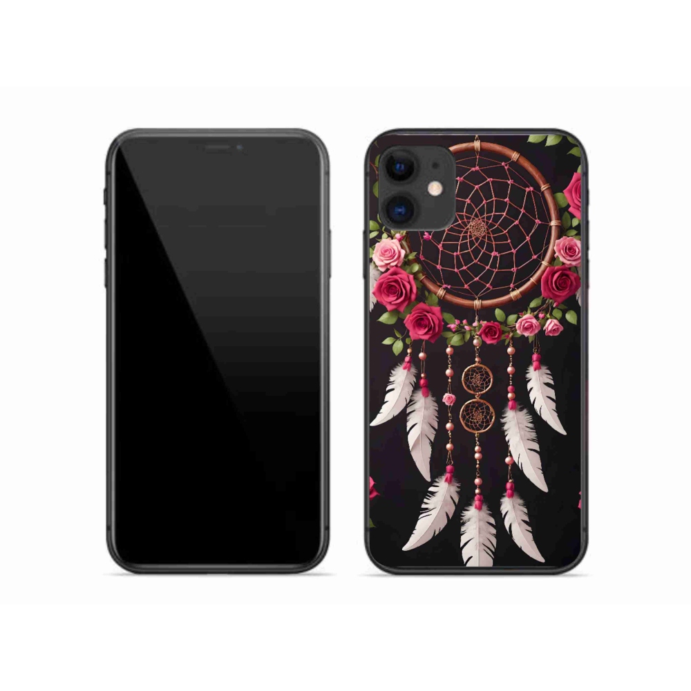 mmCase gél tok az iPhone 11-hez – álomfogó rózsákkal