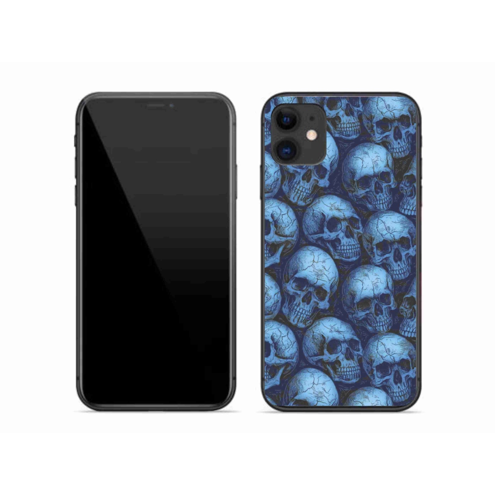 mmCase gél tok az iPhone 11-hez – koponyák