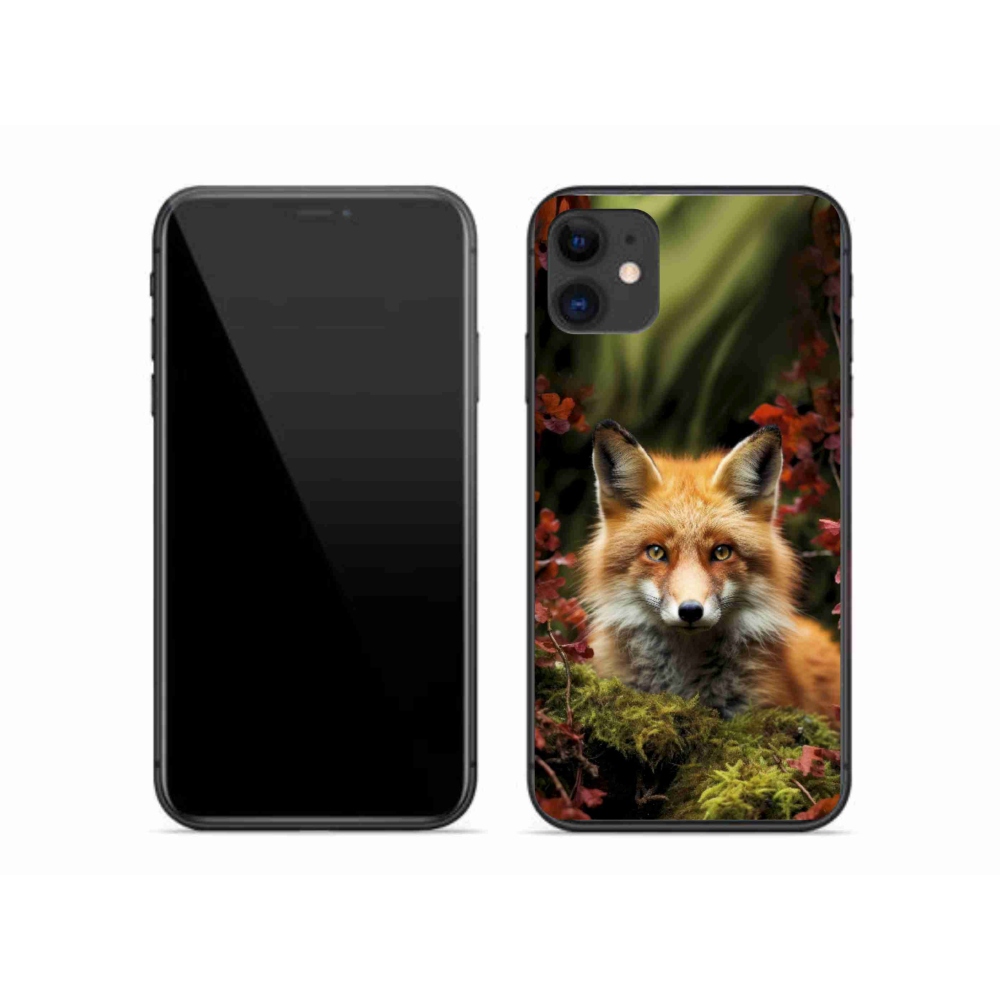 mmCase gél tok az iPhone 11-hez – róka az erdőben