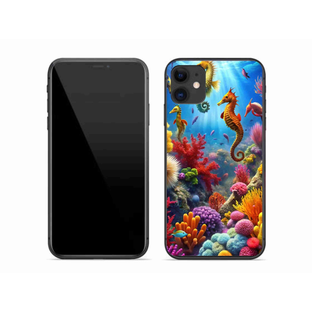mmCase gél tok az iPhone 11-hez – Tengeri világ 3