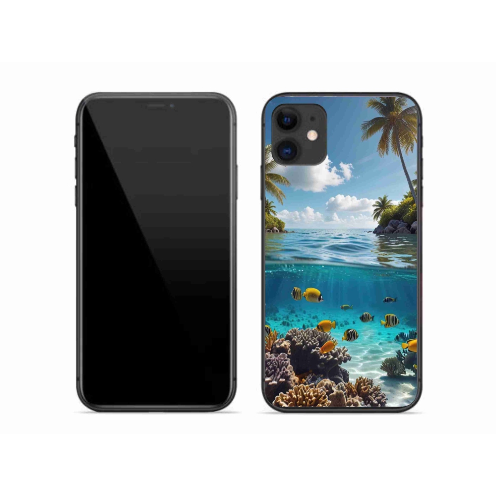 mmCase gél tok az iPhone 11-hez – Tengeri világ 4