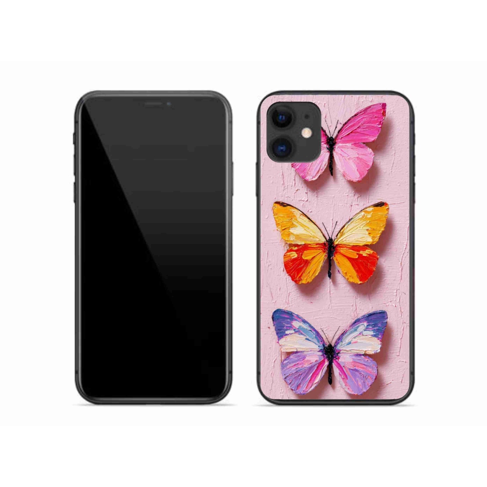 mmCase gél tok az iPhone 11-hez – pillangós hármas
