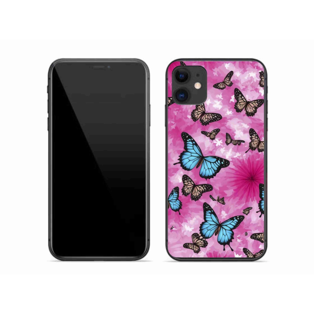 mmCase gél tok az iPhone 11-hez – pillangókert