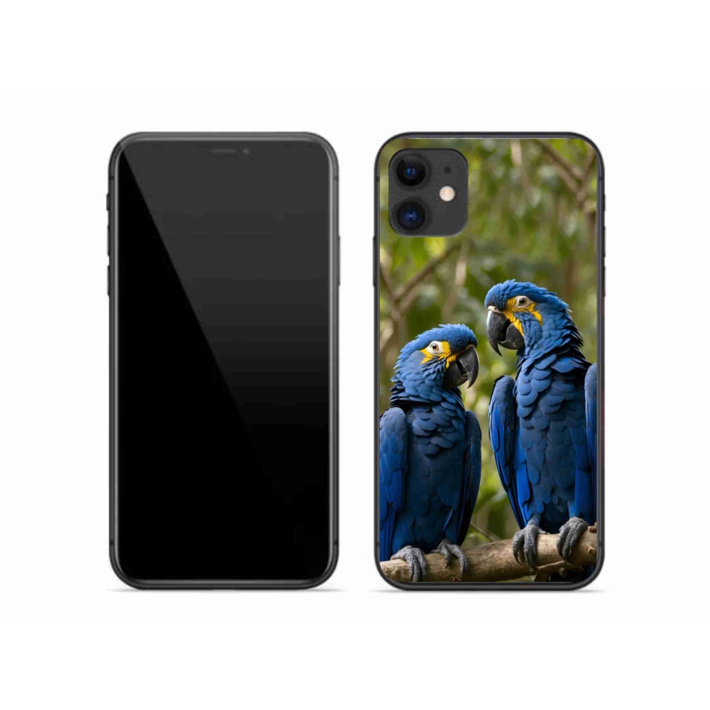 mmCase gél tok az iPhone 11-hez – papagáj-duó