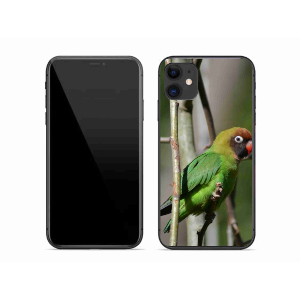 mmCase gél tok az iPhone 11-hez – agapornis papagáj