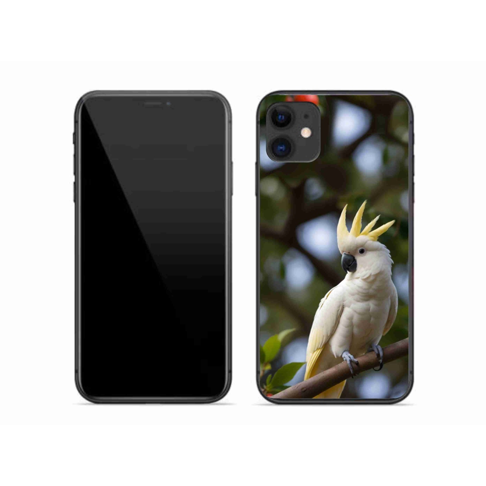 mmCase gél tok az iPhone 11-hez – kakadu papagáj 3