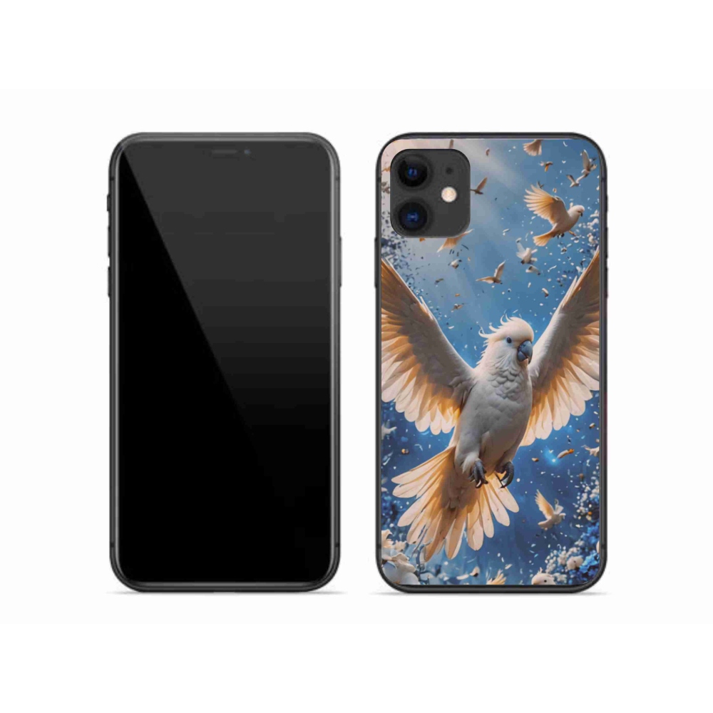 mmCase gél tok az iPhone 11-hez – kakadu papagáj