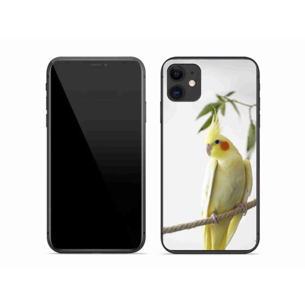 mmCase gél tok az iPhone 11-hez – tollas papagáj