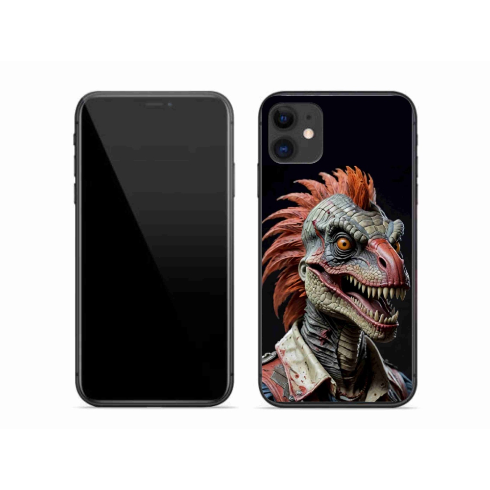 mmCase gél tok az iPhone 11-hez – punk dinoszaurusz