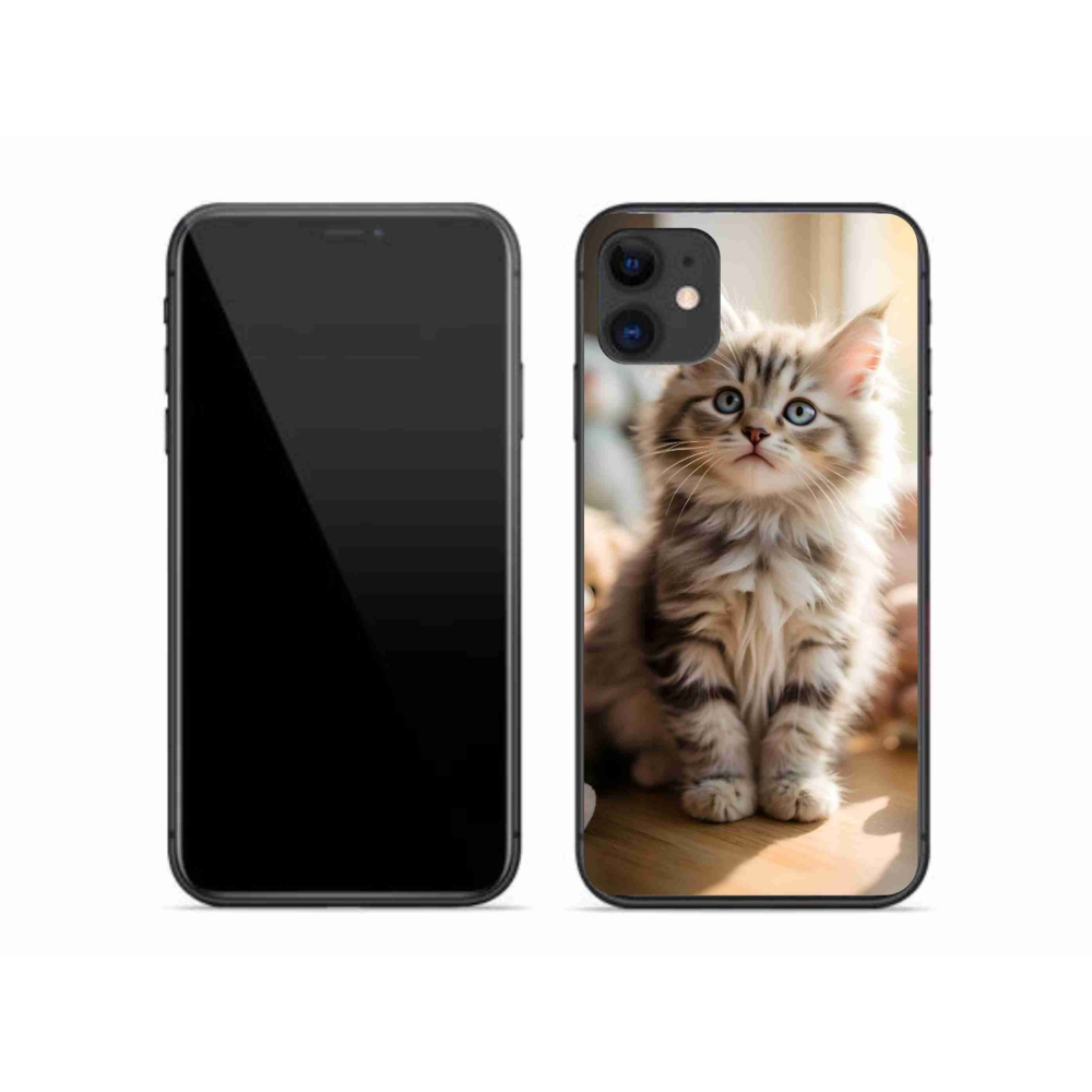 mmCase gél tok az iPhone 11-hez – aranyos cica 10