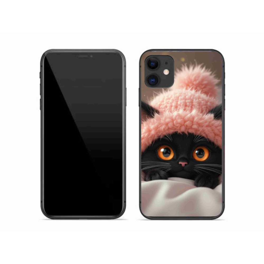 mmCase gél tok az iPhone 11-hez – aranyos cica 7