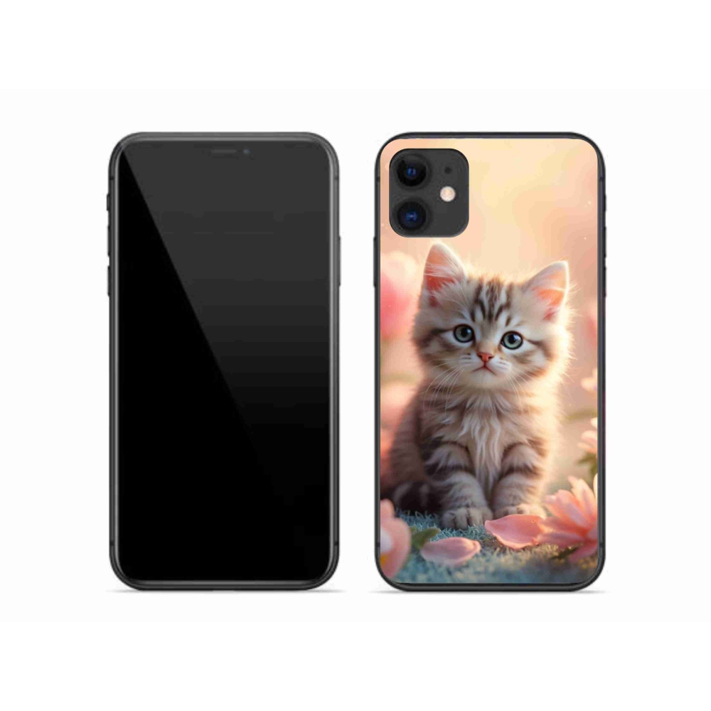 mmCase gél tok az iPhone 11-hez – aranyos cica 8