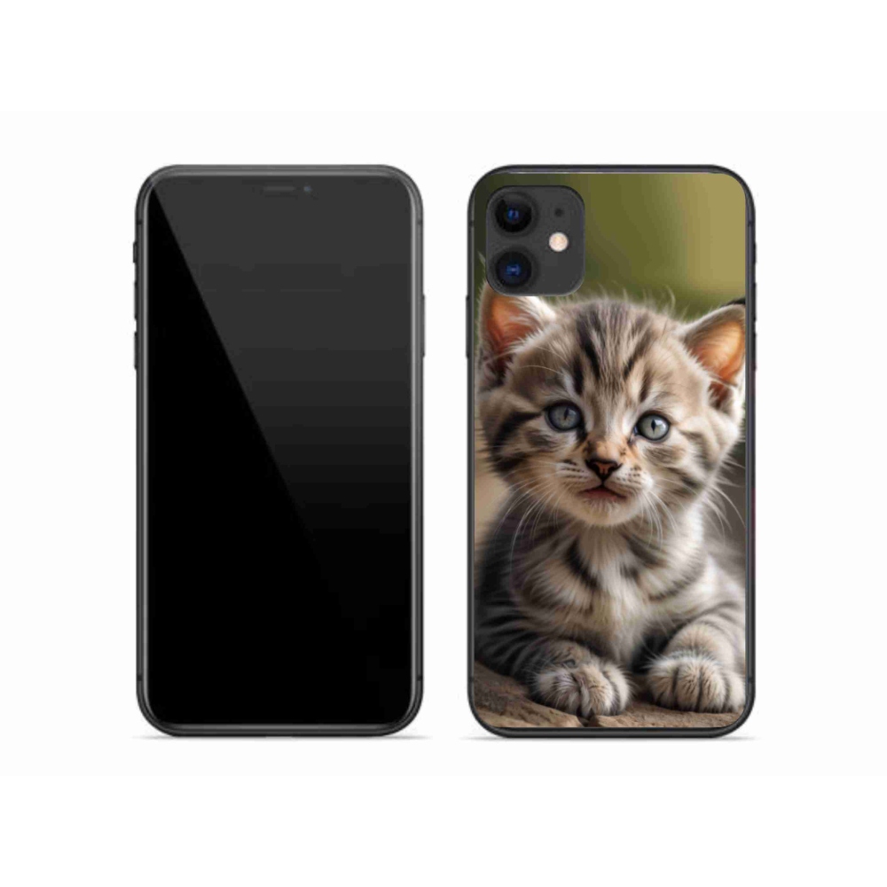 mmCase gél tok az iPhone 11-hez – aranyos cica 9