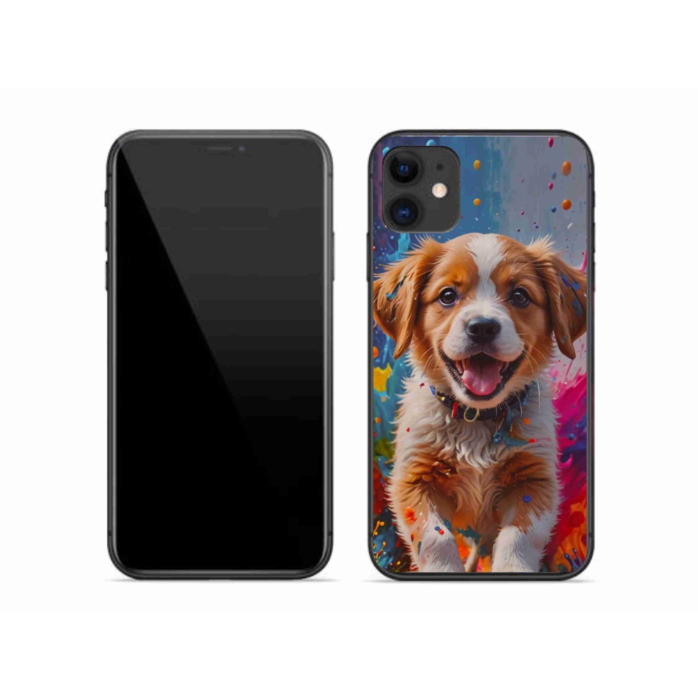 mmCase gél tok az iPhone 11-hez – aranyos kiskutya 3