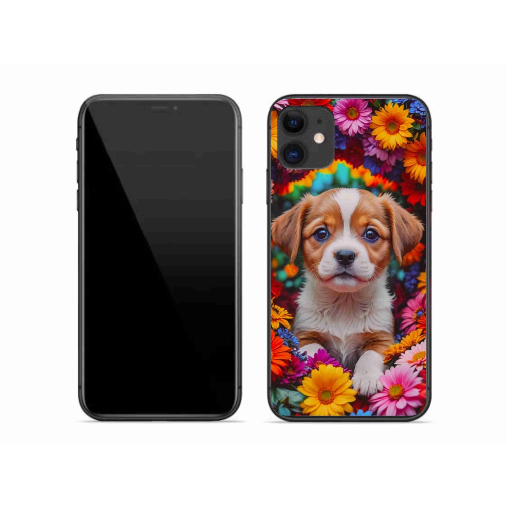 mmCase gél tok az iPhone 11-hez – aranyos kiskutya