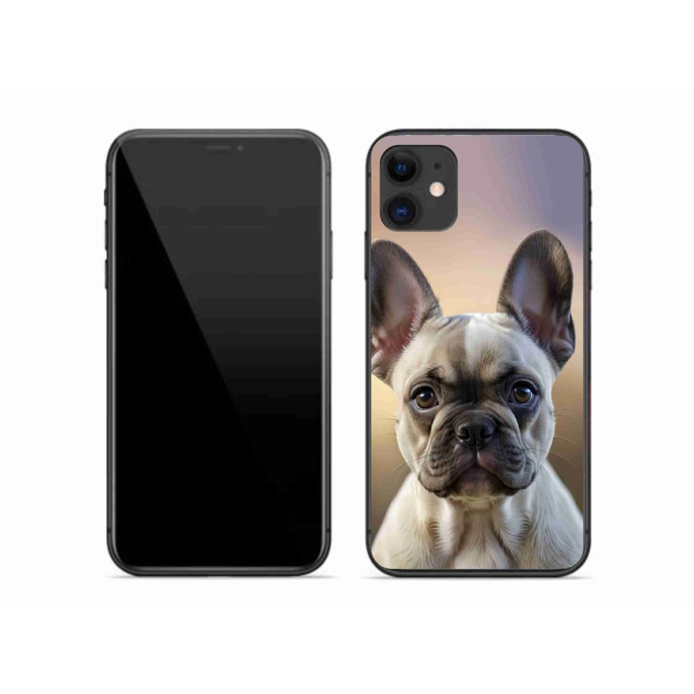 mmCase gél tok az iPhone 11-hez – aranyos francia buldog