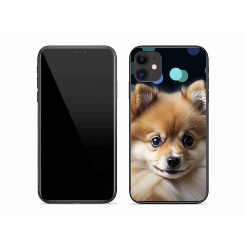 mmCase gél tok az iPhone 11-hez – aranyos pomerániai