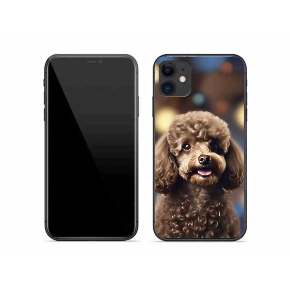 mmCase gél tok az iPhone 11-hez – aranyos pudli