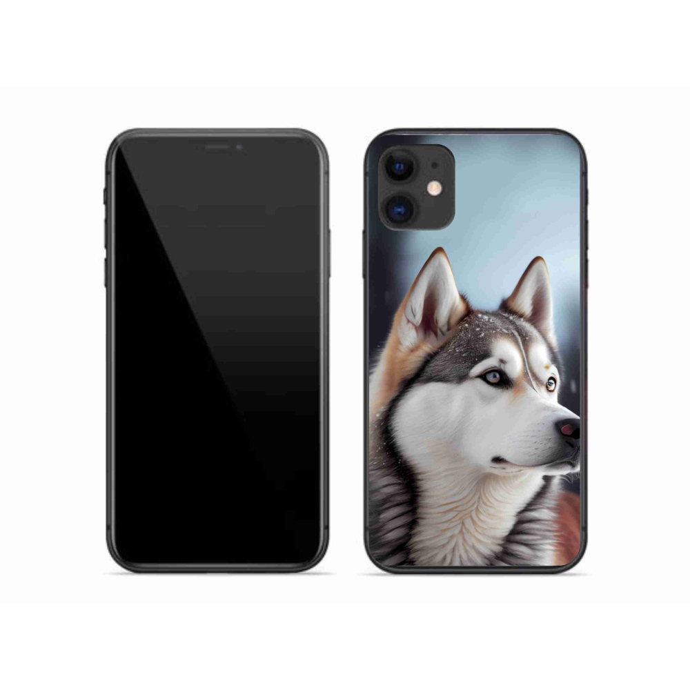 mmCase gél tok az iPhone 11-hez – szibériai husky