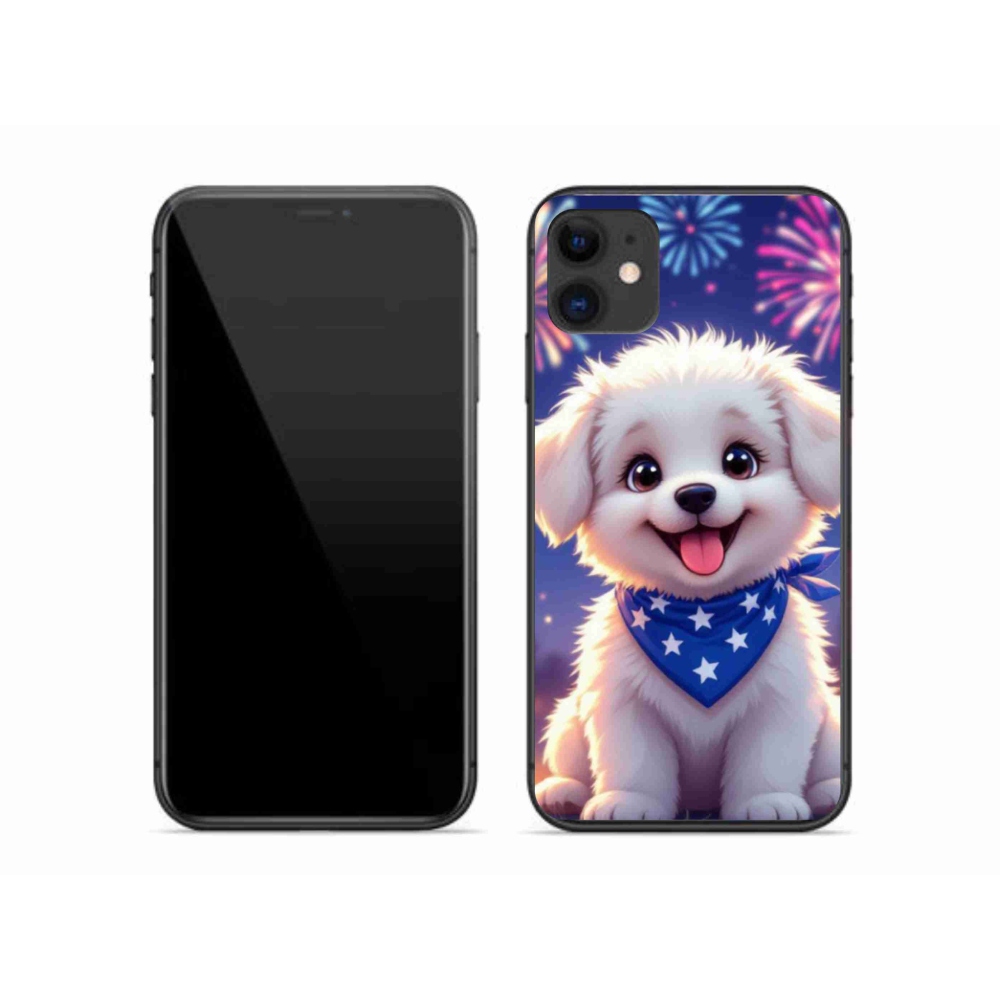 mmCase gél tok az iPhone 11-hez – ünnepi kiskutya