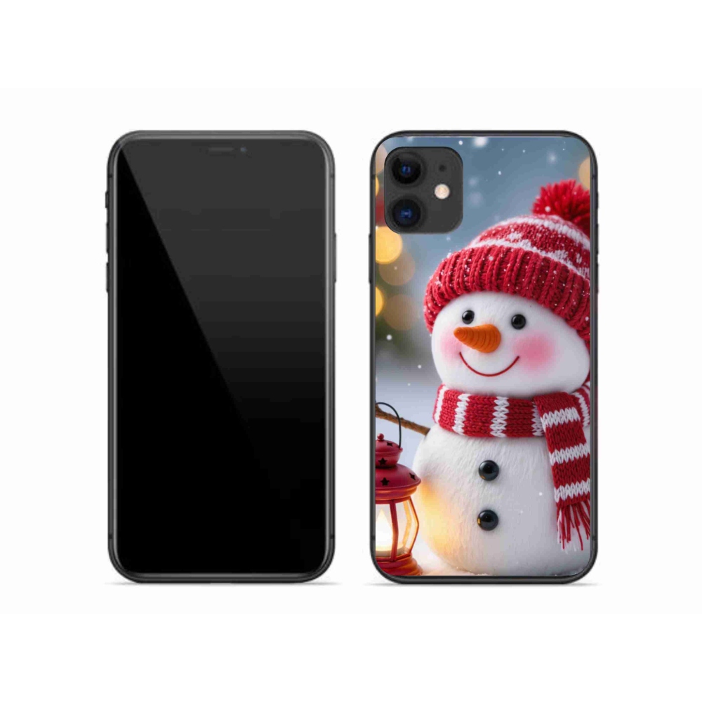 mmCase gél tok az iPhone 11-hez – hóember 2