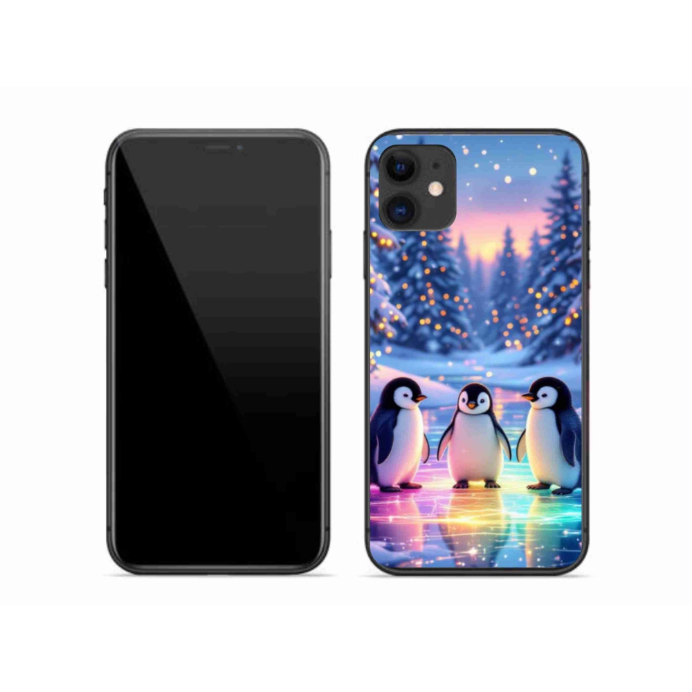 mmCase gél tok az iPhone 11-hez – pingvinek