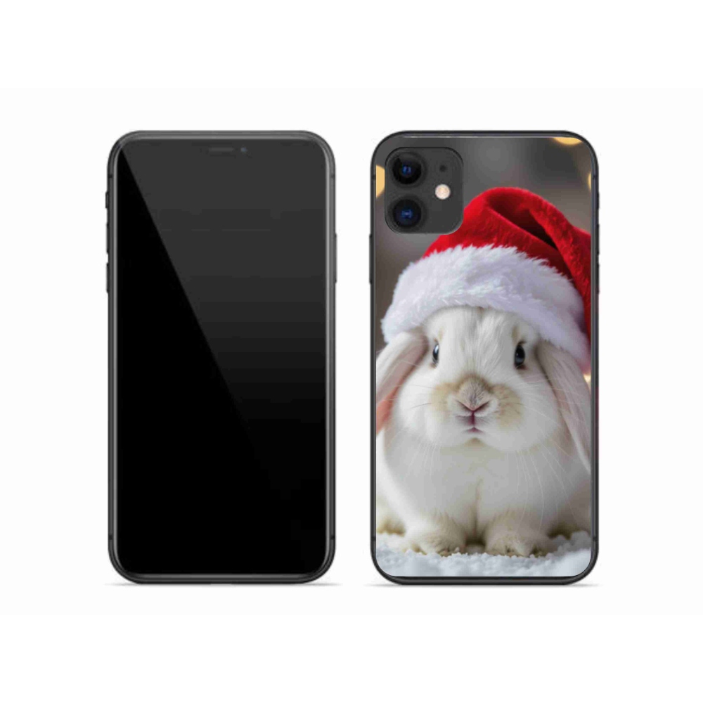 mmCase gél tok az iPhone 11-hez – karácsonyi nyuszi