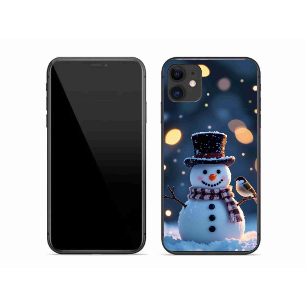 mmCase gél tok az iPhone 11-hez – karácsonyi hóember