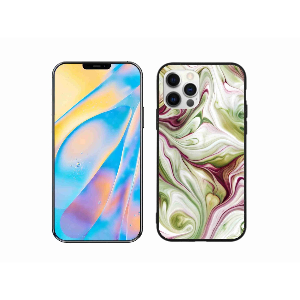 Gél borítás mmCase iPhone 12 készülékhez - absztrakt motívum 36