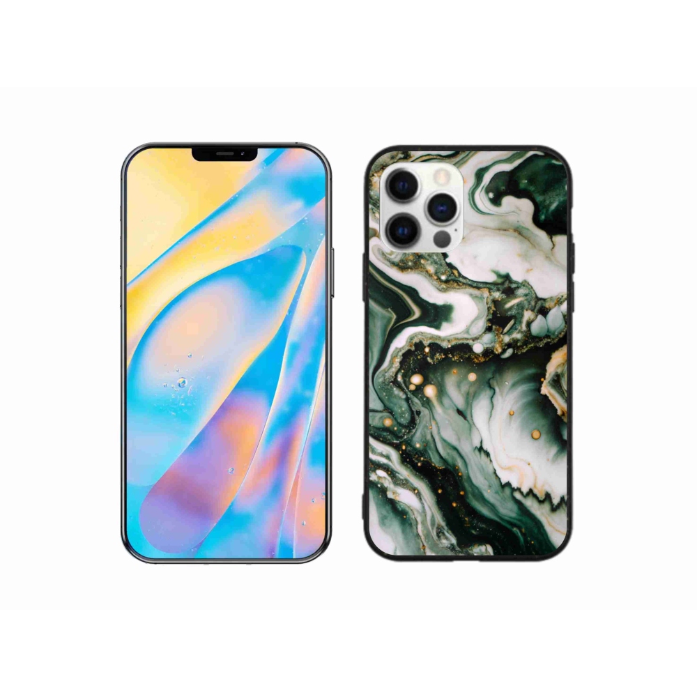 Gél borítás mmCase iPhone 12 készülékhez - absztrakt motívum 38