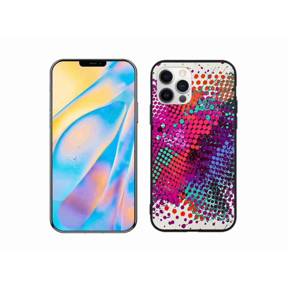 Gél borítás mmCase iPhone 12 készülékhez - absztrakt motívum 65