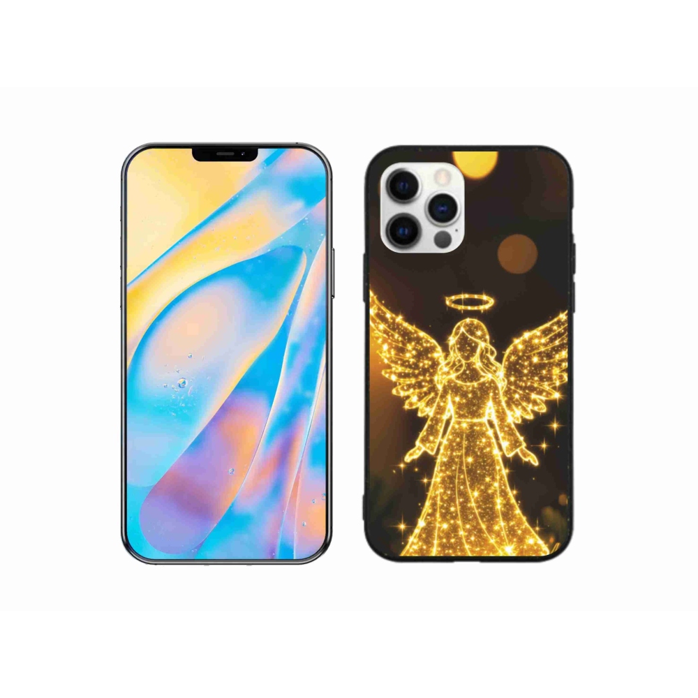 Zselés borítás mmCase iPhone 12 készülékhez - angyalka