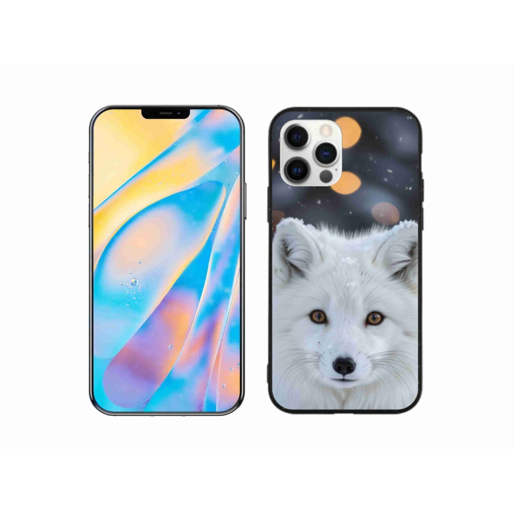 Zselés borítás mmCase iPhone 12 készülékhez - polár róka