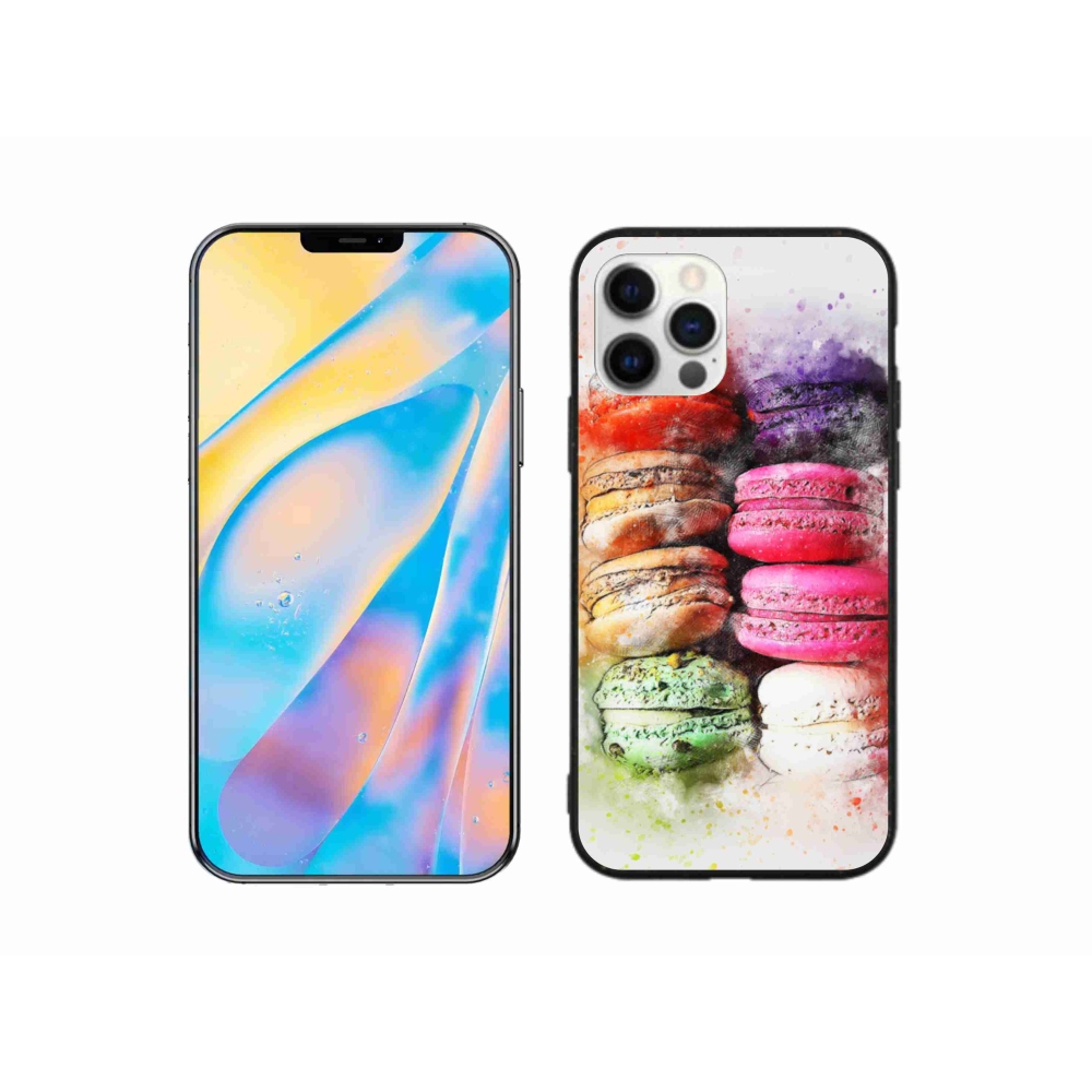 Zselés borítás mmCase iPhone 12 készülékhez - macaroons