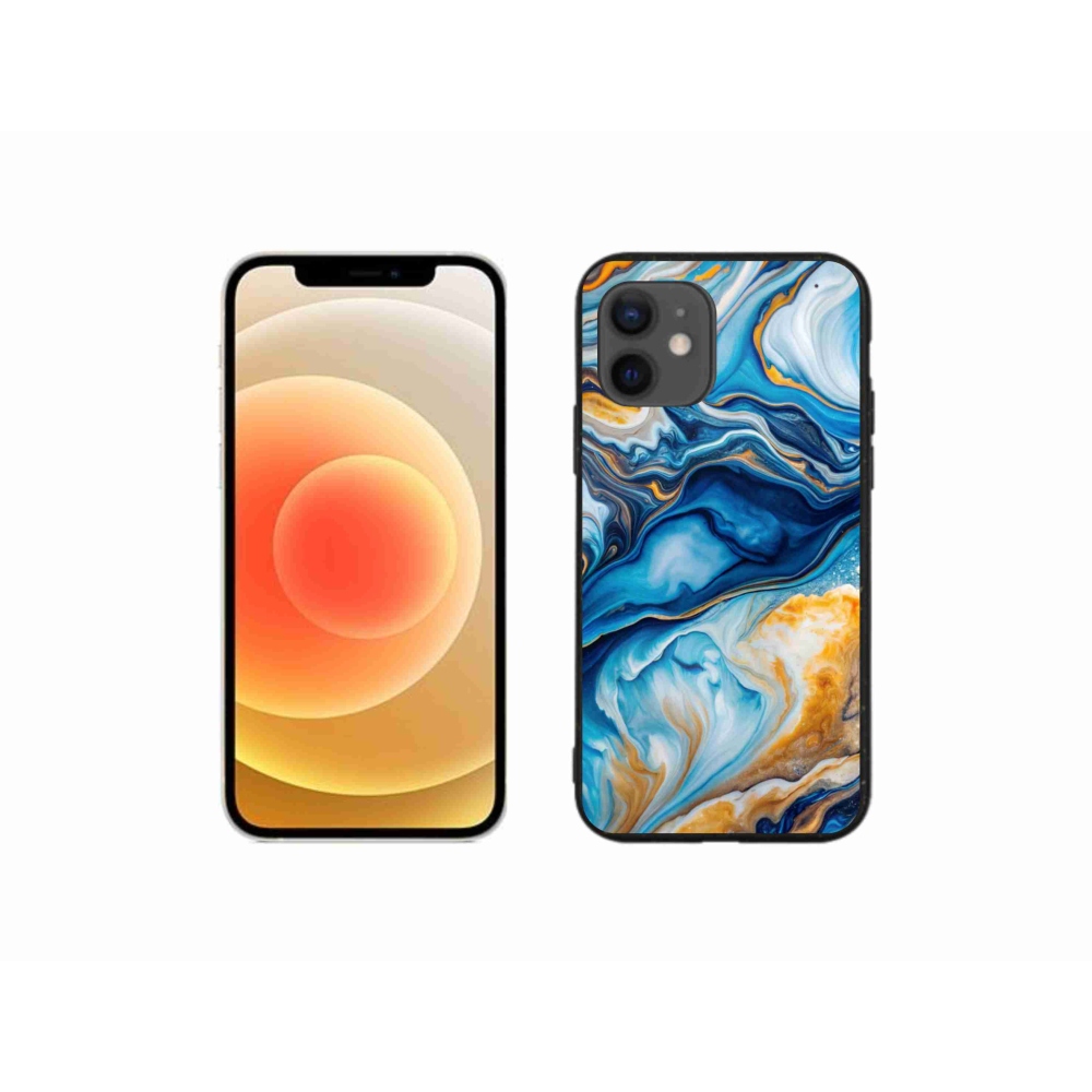 Gél borítás mmCase iPhone 12 Mini készülékhez - absztrakt motívum 34