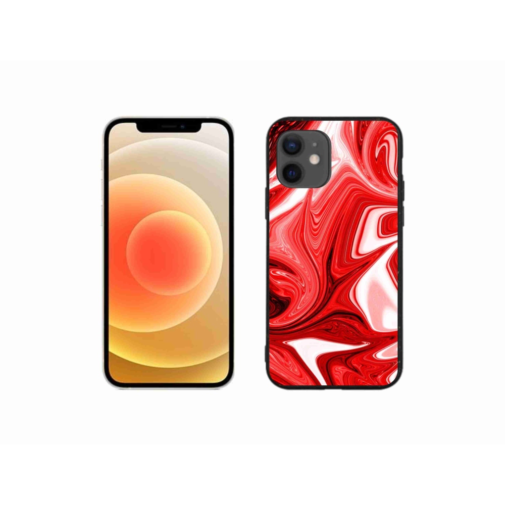 Gél borítás mmCase iPhone 12 Mini készülékhez - absztrakt motívum 43