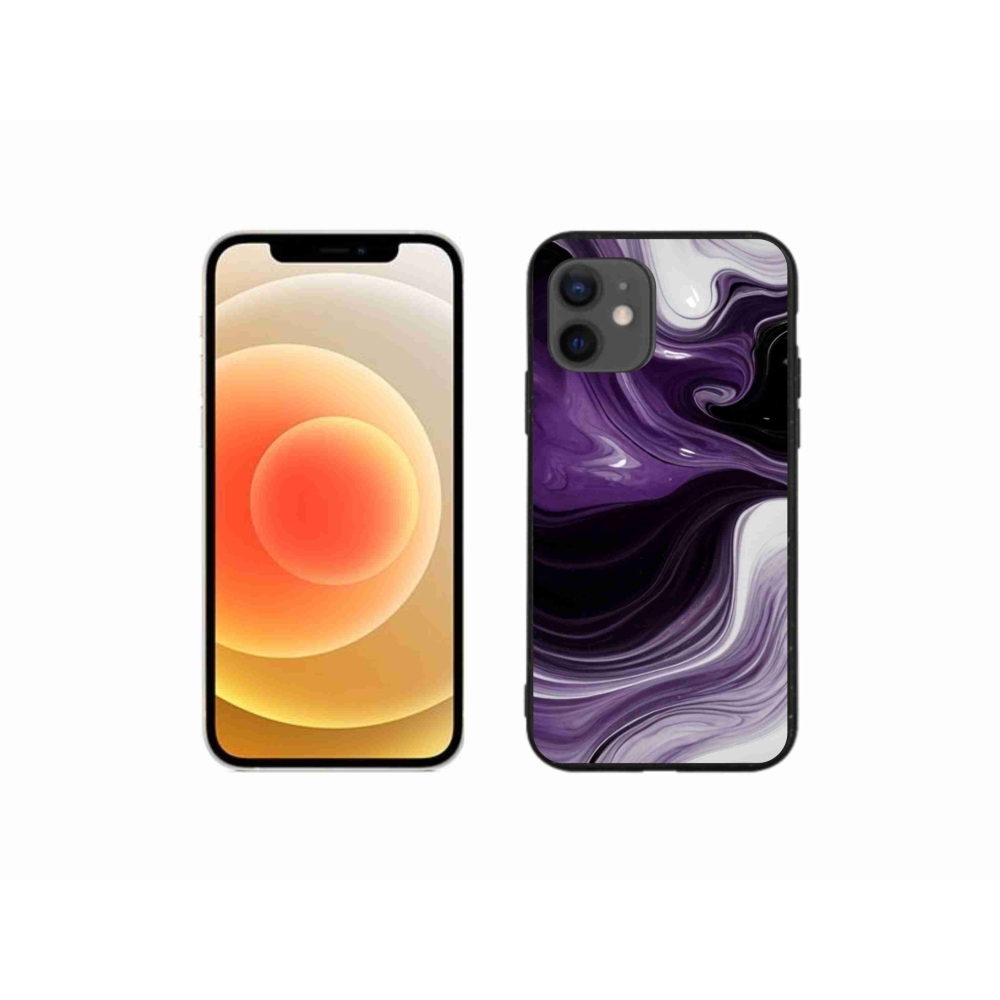 Gél borítás mmCase iPhone 12 Mini készülékhez - absztrakt motívum 46