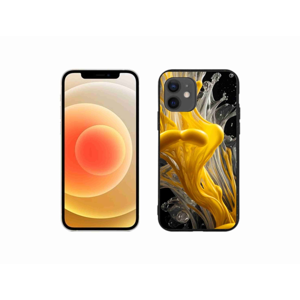 Gél borítás mmCase iPhone 12 Mini készülékhez - absztrakt motívum 48