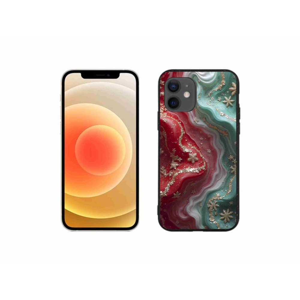 Gél borítás mmCase iPhone 12 Mini készülékhez - absztrakt motívum 54