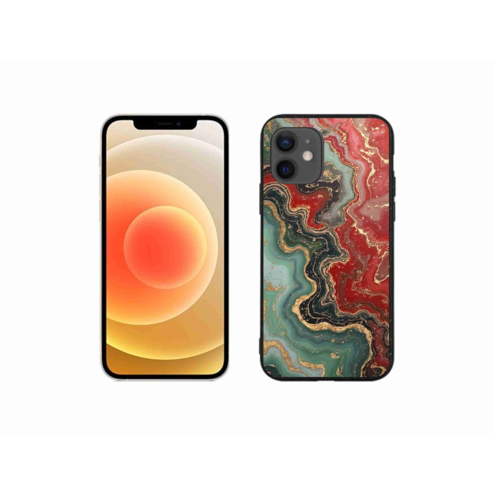 Gél borítás mmCase iPhone 12 Mini készülékhez - absztrakt motívum 55